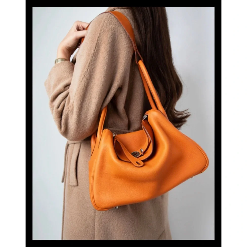 Hermès Lindy 34 in Signature Orange